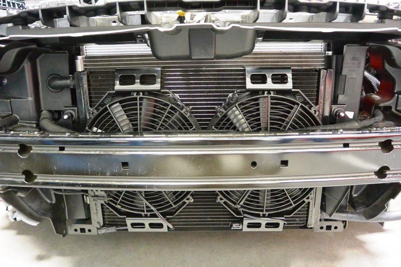 Whipple 2016 Shelby GT350/GT350R Competition SC System, Ford Textured Blue (SC, Inlet) Discharge Ano Black