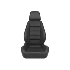 Corbeau Sport Seat Reclining Seat Black Leather - L90001
