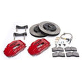 StopTech Touring Brake Kit, 15" 1-piece rotor, 6 pistons, 2015-2017 Mustang, Black 82.345.6100-BLK