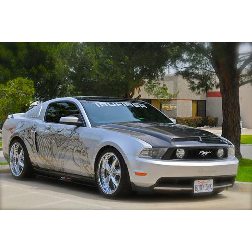 Trucarbon 2010-2012 Mustang Carbon Fiber Hood (V6/GT) TC10025-A53