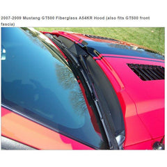 Trucarbon 2007-09 Mustang GT500 Fiberglass A54kr Hood TF10024-A54KR
