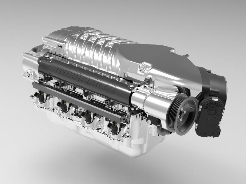 Whipple 2014 Mustang GT Stage 1 SC Kit, Dual 11" Fan Kit, Fuel Pump Booster, Tune and flash tool