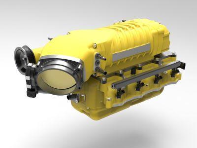 Whipple 2014 Mustang GT Stage 1 SC Kit, Dual 11" Fan Kit, Fuel Pump Booster, Tune and flash tool