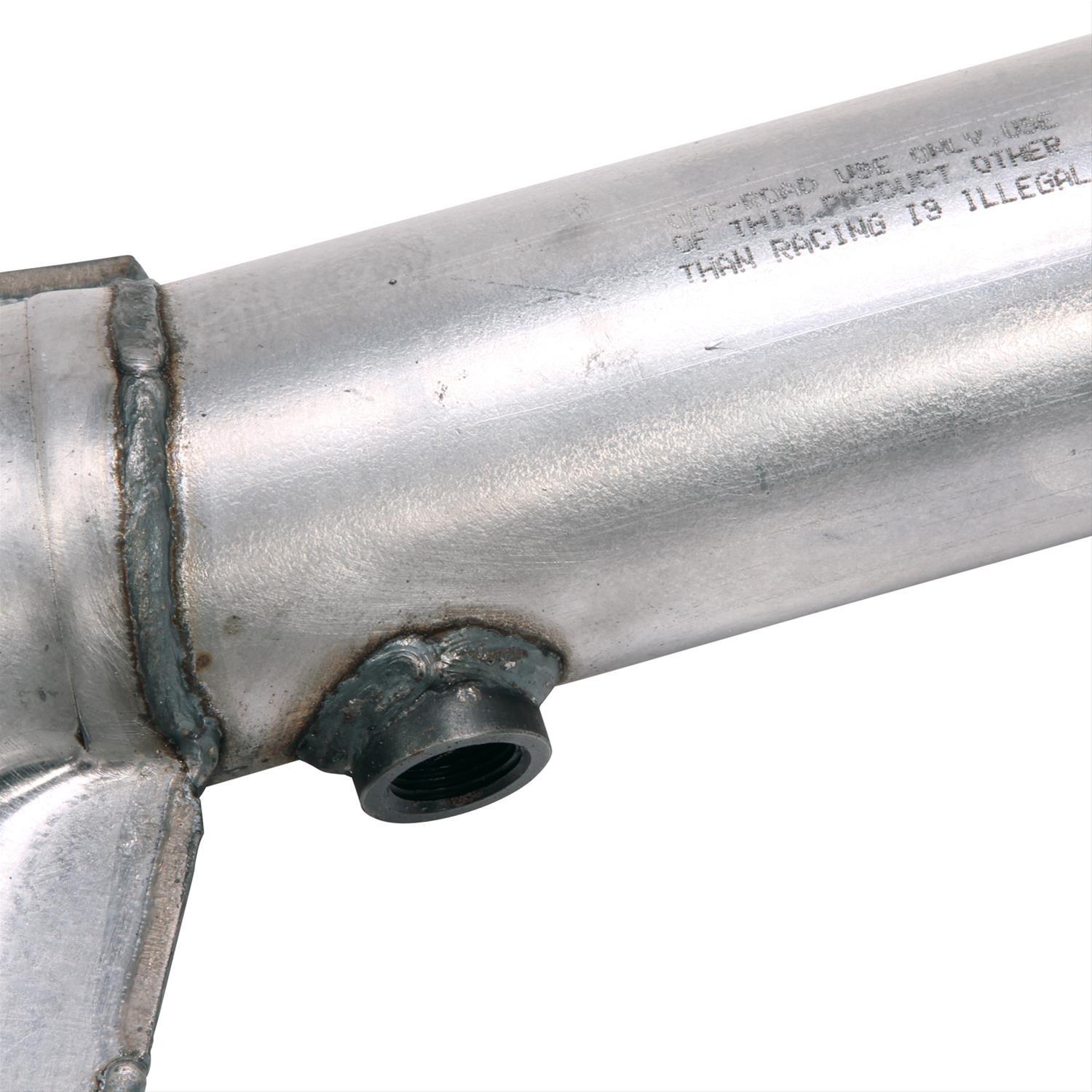 BBK Matching 2.5" High Flow Short Mid X Pipe - Off Road Race Only Not Street Legal 1635