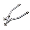 BBK Matching 2.5" High Flow Short Mid X Pipe - Off Road Race Only Not Street Legal 1635