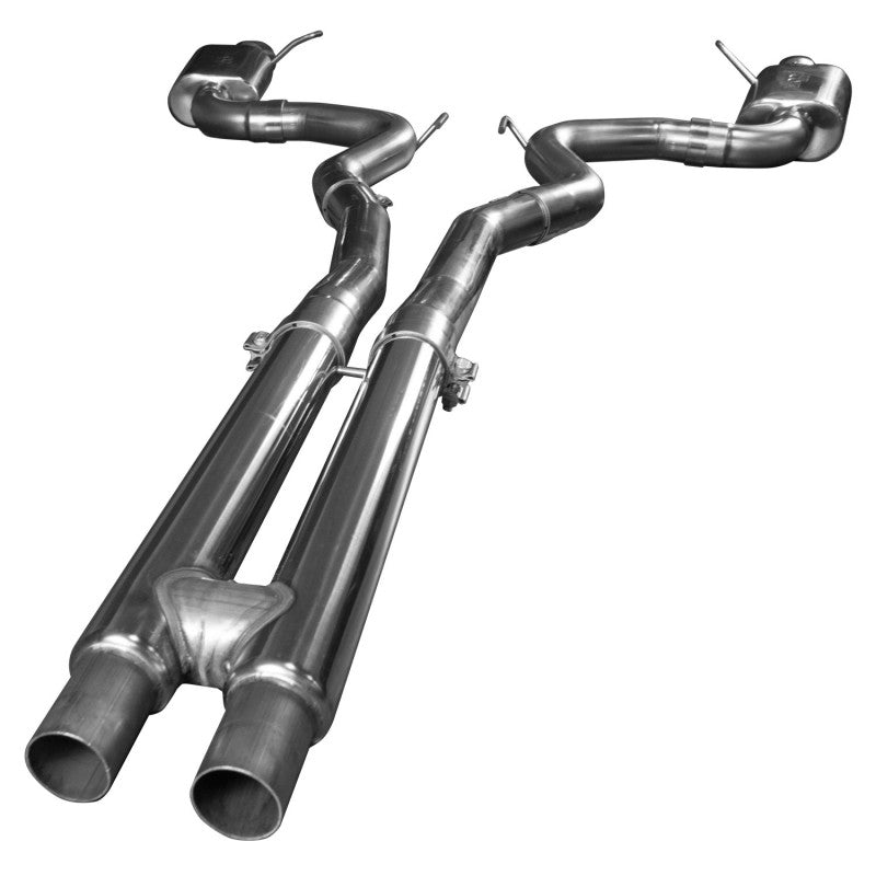 Kooks 2015+ Ford Mustang GT 5.0l Oem To 3" Cat Back Exhaust W/ H-pipe & Polished Tips 11514401