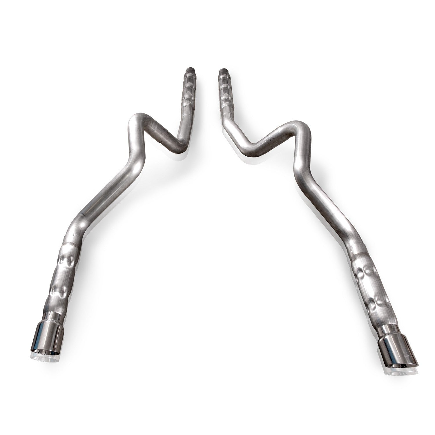 Stainless Works Ford Mustang GT/ Shelby GT500 2011-14 Exhaust: 3" Performance Connect Dual Catback Retro Chambered M12CB3HDR