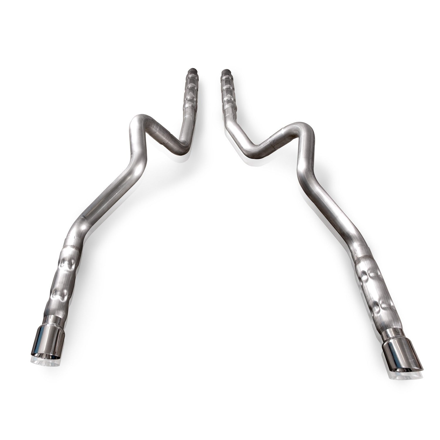 Stainless Works Ford Mustang GT/ Shelby GT500 2011-14 Exhaust: 3" Dual Catback Retro Chambered M12CB3
