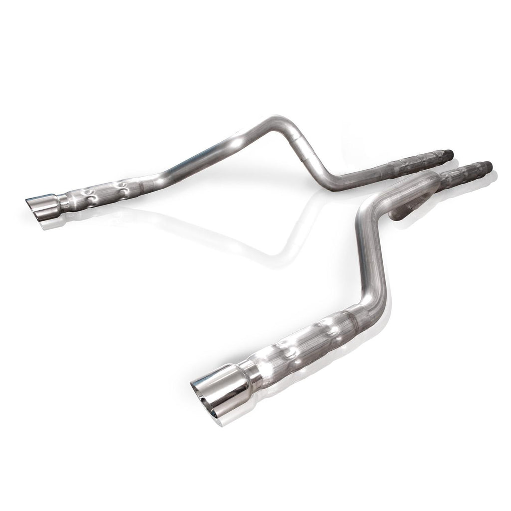 Stainless Works Ford Mustang GT/ Shelby GT500 2011-14 Exhaust: 3" Performance Connect Dual Catback Retro Chambered M12CB3HDR