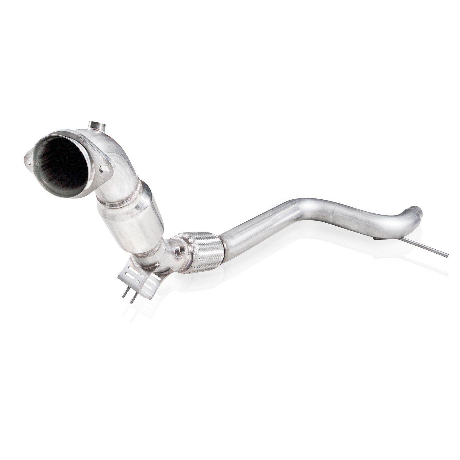 Stainless Works Ford Mustang Ecoboost 2015-18 Downpipe Factory Connect 3" Catted M15EDPCAT