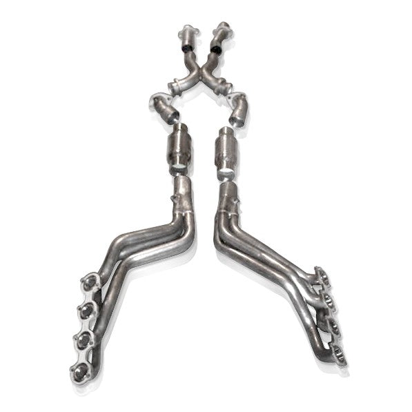 Stainless Works Ford Mustang GT 1996-2004 Headers: Catted X-Pipe M9604