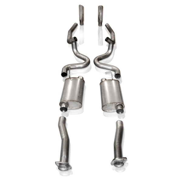 Stainless Works Ford Mustang 1996-04 Exhaust: 2 1/2" True Duals S-Tube M9604CBS