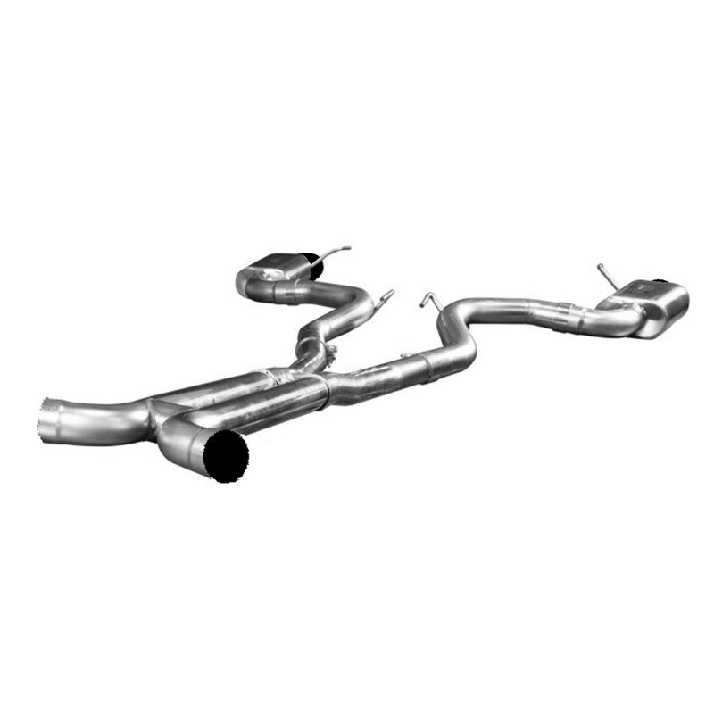 Kooks 2015+ Ford Mustang GT 5.0l Full 3" Exhaust System W/ H-pipe & Black Tips 11515411