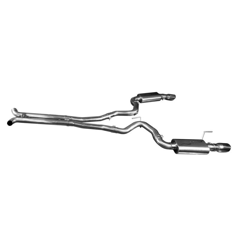 Kooks 2015+ Ford Mustang GT 5.0l Full 3" Exhaust System W/ H-pipe & Polished Tips 11515401