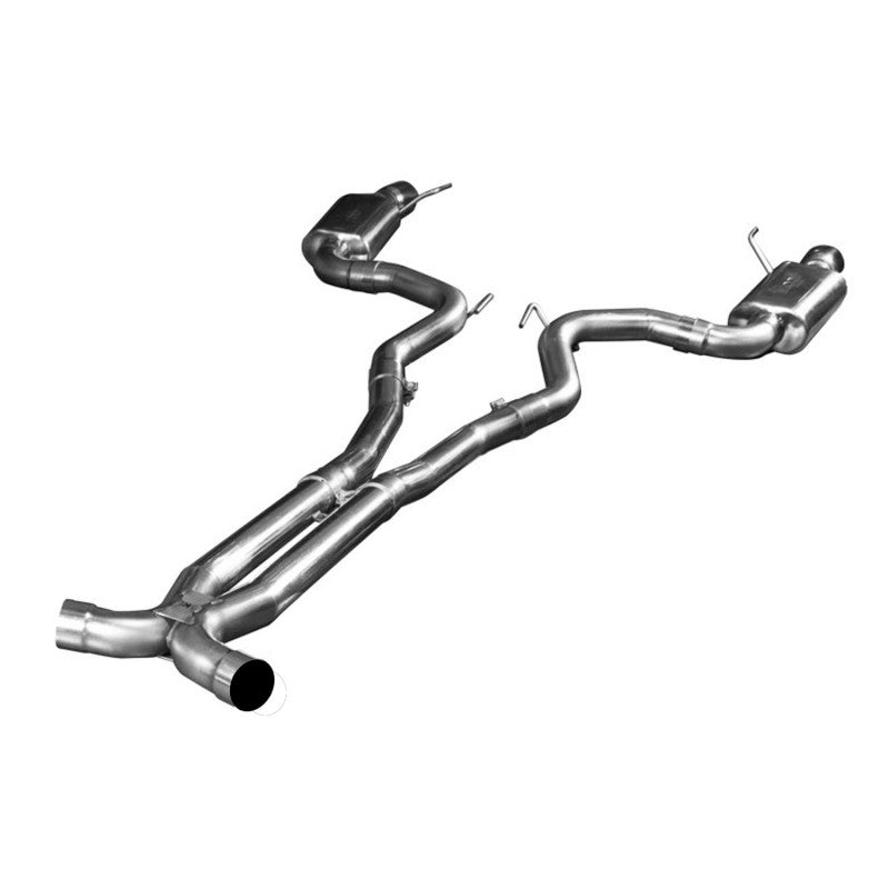 Kooks 2015+ Ford Mustang GT 5.0l Full 3" Exhaust System W/ X-pipe & Polished Tips 11515101
