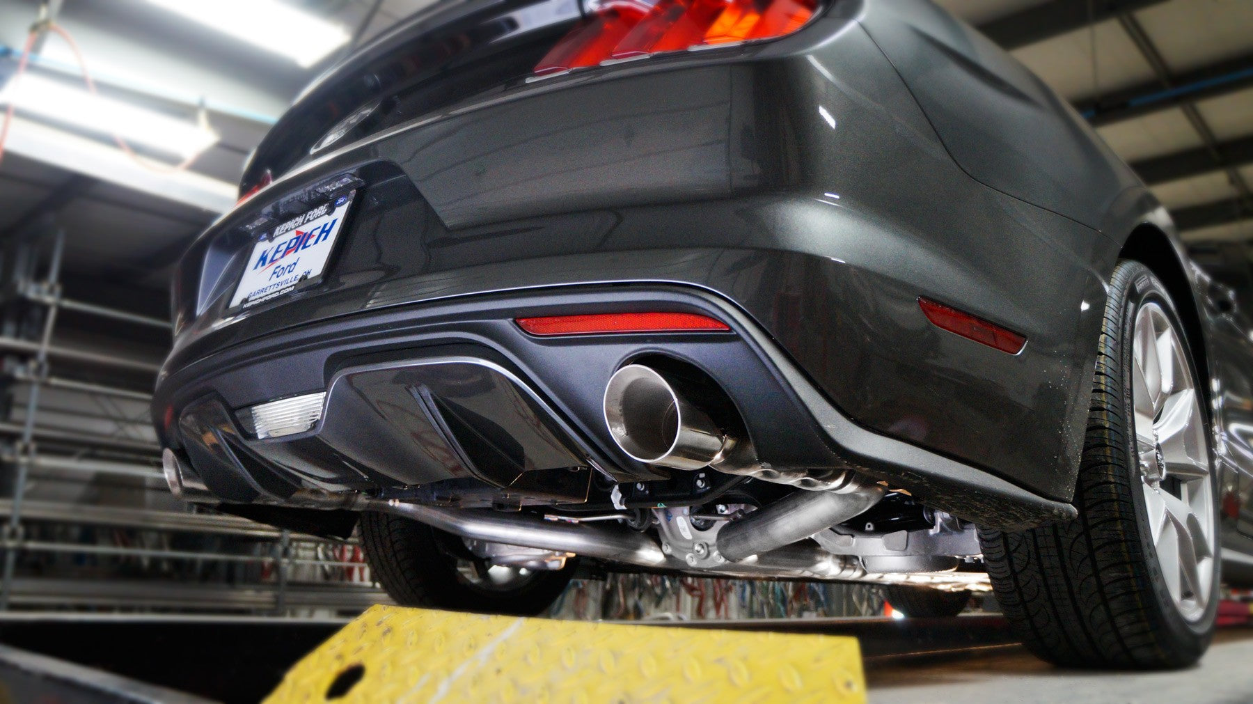 Stainless Works Ford Mustang GT 2015-17 Exhaust 3" Chambered Round Catback M15CB