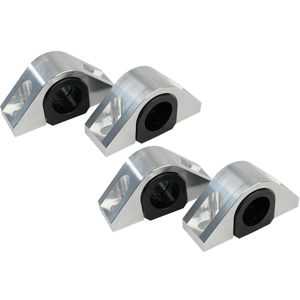 Steeda S550 Billet Front and Rear Sway Bar Mount Kit Poly Bushings (2015-2019 All) 555 8149