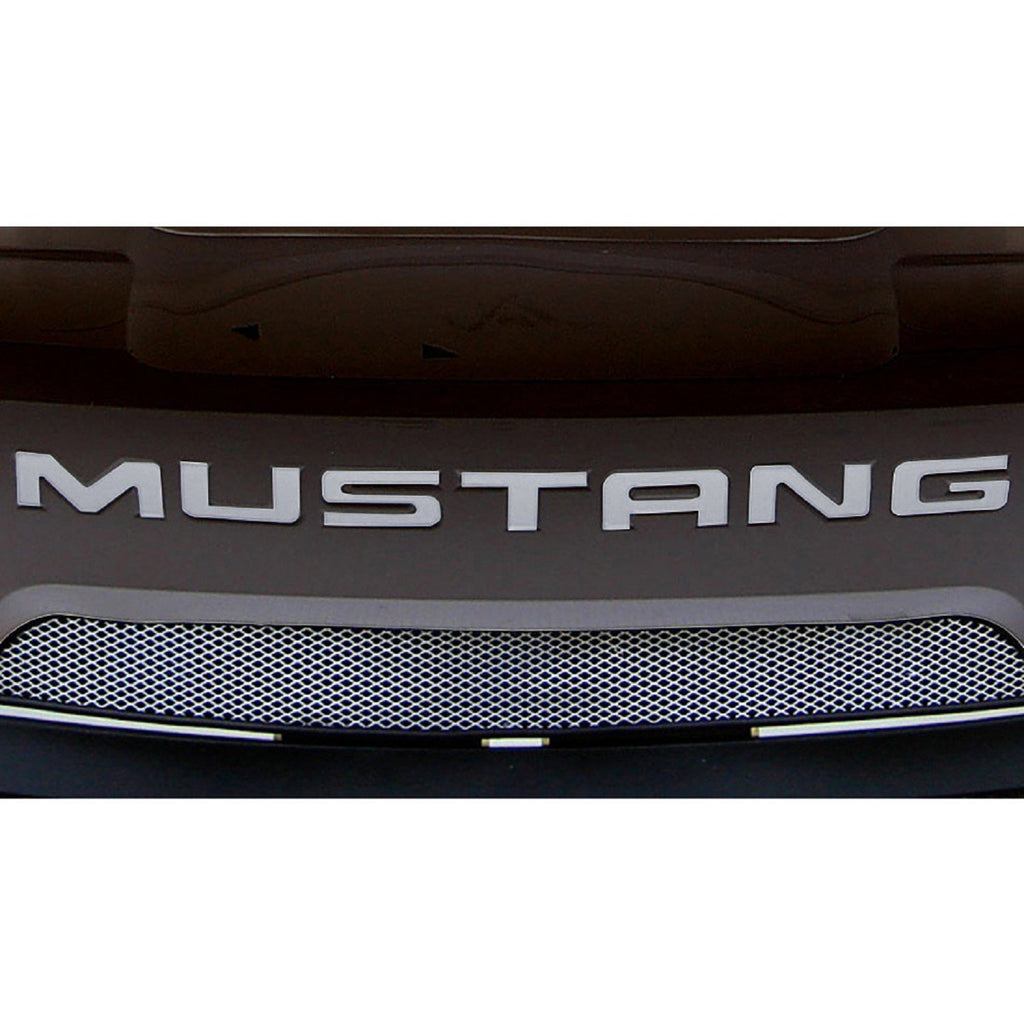 Steeda Mustang Rear Bumper Insert Decal - Silver (94-98) 483 9498 S