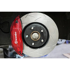 DBA 4000 Series T3 Slotted Front Rotors (13-14 GT500 w/ Brembo Brakes) 602 DBA42127S