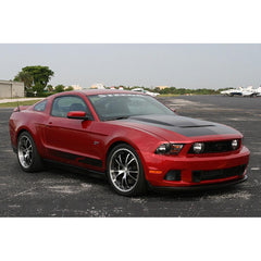 Steeda Mustang Spyder Wheel - Black w/ Machined Face/Lip - 20x9.5 (05-14) 013 0020 45M