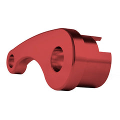 Steeda S550 Mustang Red Anodized Billet Aluminum Interior Hood Latch Release Lever (2015-2019 All) 555 1248 R