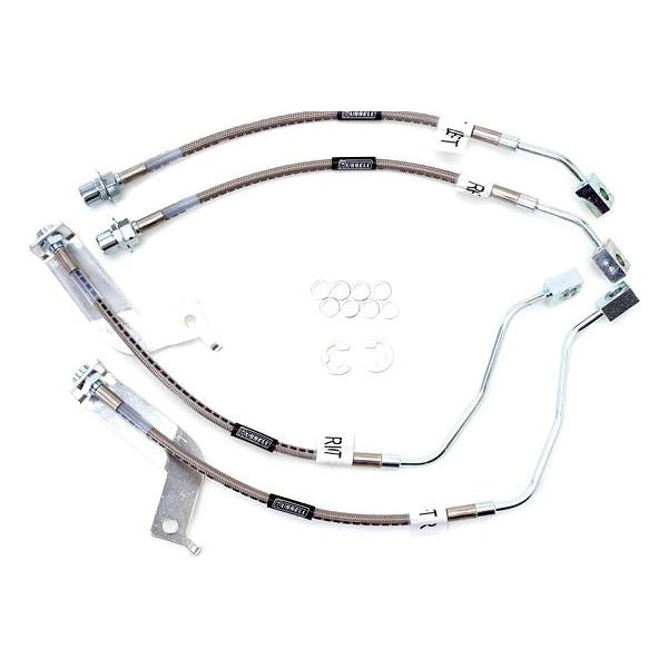Russell Mustang Stainless Steel Braided Brake Lines (99-04 GT & V6, 03-04 Mach 1) 125 693210