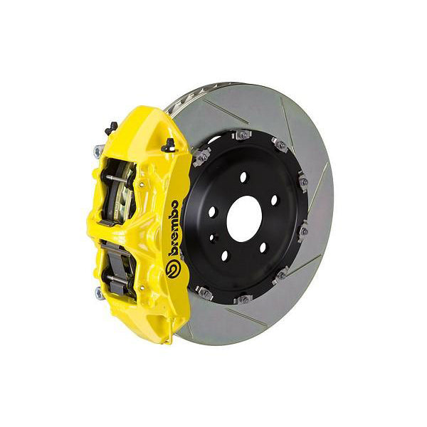 Brembo GT Slotted Mustang Front Brake Kit Yellow (15-17 GT) 1N2-9047A5