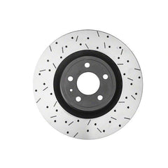 Dbausa Mustang 4000 Series XS Drilled & Slotted Front Rotor (15-17 EcoBoost PP/GT) 602 DBA42164BLKXS