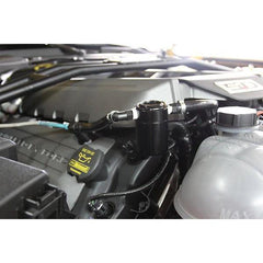 Steeda Black Billet S550 Mustang Oil Separator (15-18 GT/GT350) 555 3716
