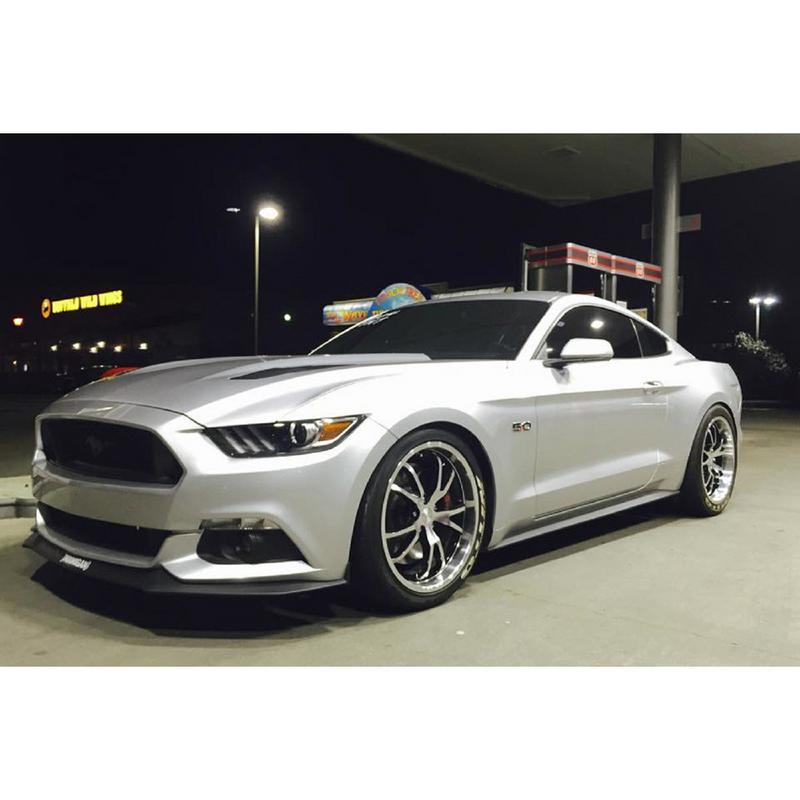 Steeda 20" Machined-Face Spyder Mustang Wheel & Tire Combo (15-17 All) 555 121111 15