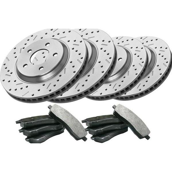 Steeda/Xtreme Complete Front & Rear Brake Kit (11-14 GT) 077 006 KIT