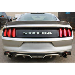 Steeda S550 Mustang Q-Series Rear Spoiler - Satin Black (2015-2019 Coupe) 028 S550 SPLR U CPE