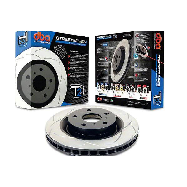 Dbausa Mustang Street Series T2 Slotted Front Rotor (15-17 EcoBoost PP/GT) 602 DBA2164S