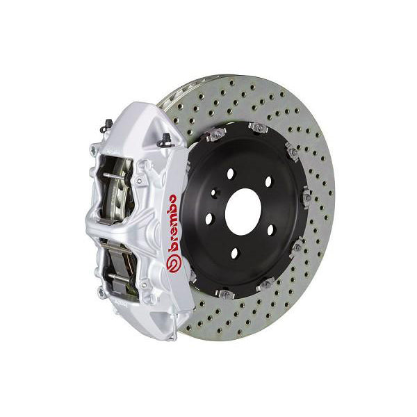Brembo GT Drilled Mustang Front Brake Kit Silver (15-17 GT) 1N1-9047A3